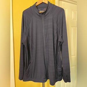 Athleta Navy Jacket sz 3XL